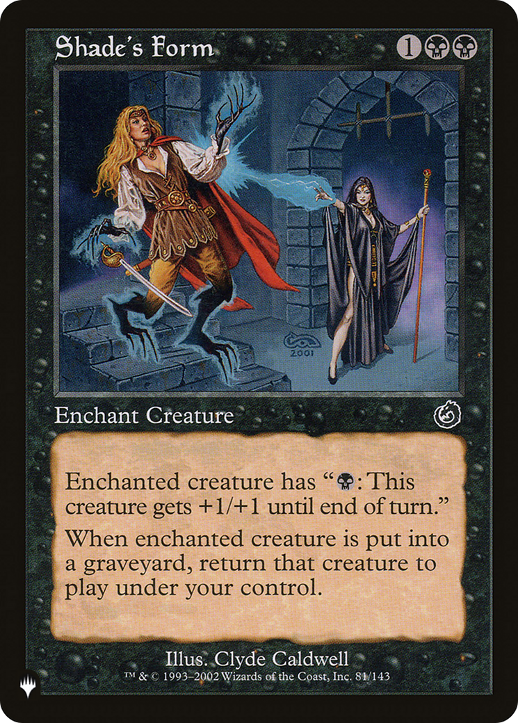 Shade's Form (LIST-81/143) [The List]