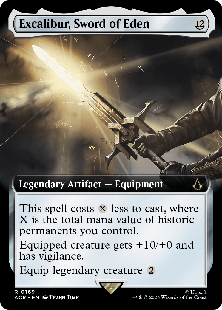 Excalibur, Sword of Eden (Extended Art) (ACR-169) [Assassin's Creed]