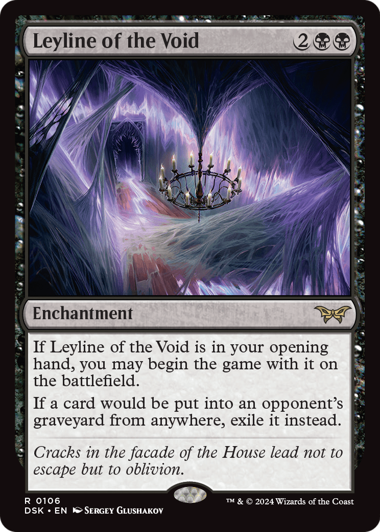 Leyline of the Void (DSK-106) [Duskmourn: House of Horror]