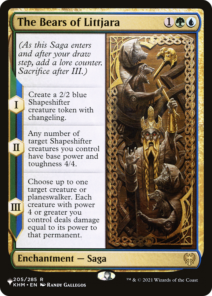 The Bears of Littjara (LIST-205/285) [The List]