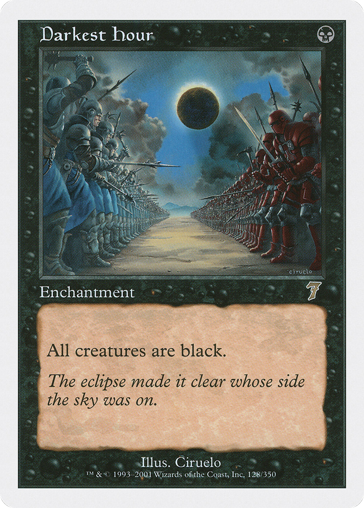 Darkest Hour (7ED-128) [7th Edition]
