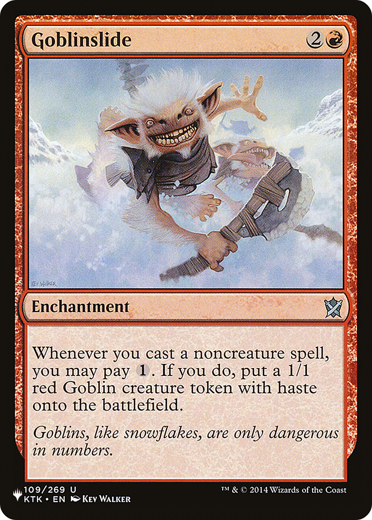 Goblinslide (LIST-109/269) [The List]