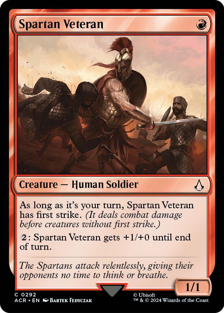 Spartan Veteran (ACR-292) [Assassin's Creed] Foil