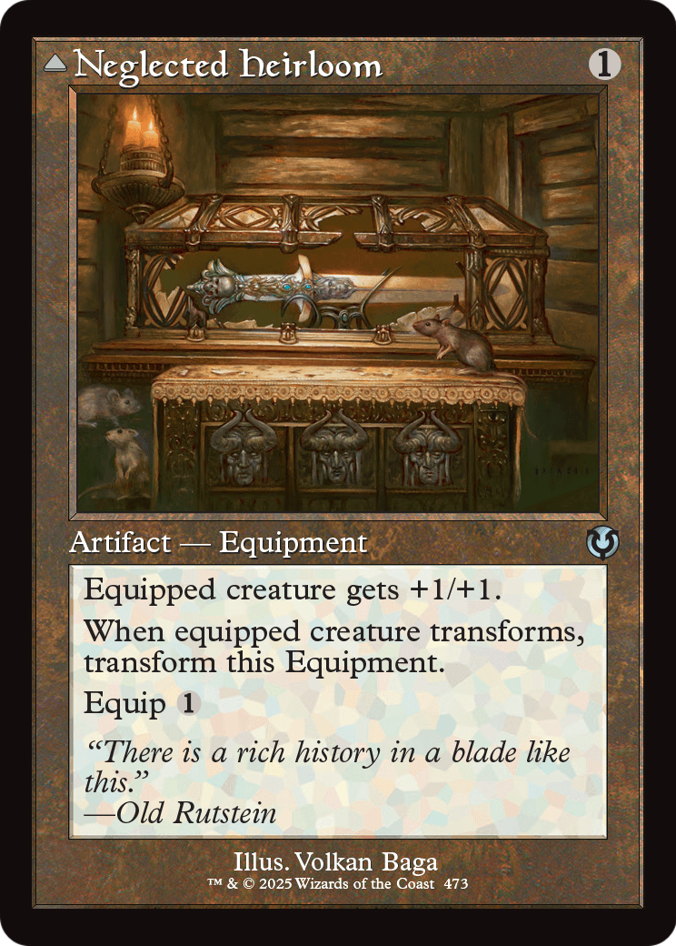 Neglected Heirloom (Retro Frame) (INR-473) [Innistrad Remastered]