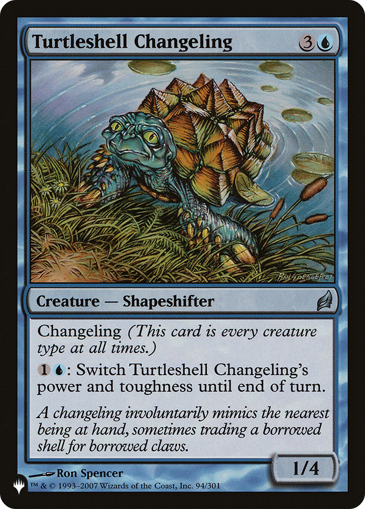 Turtleshell Changeling (LIST-94/301) [The List]