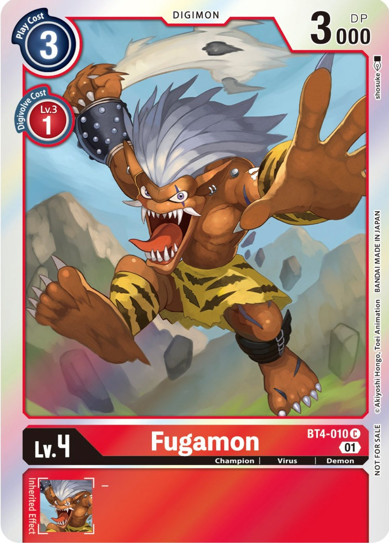 Fugamon [BT4-010] (ST-11 Special Entry Pack) [Great Legend Promos]