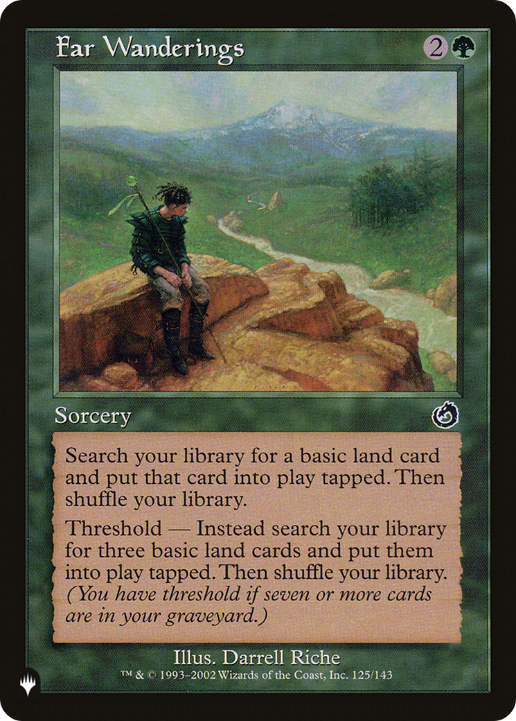 Far Wanderings (LIST-125/143) [The List]