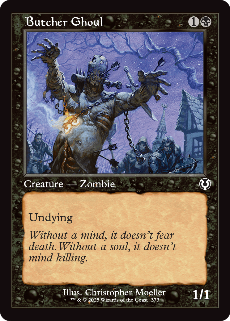 Butcher Ghoul (Retro Frame) (INR-373) [Innistrad Remastered]