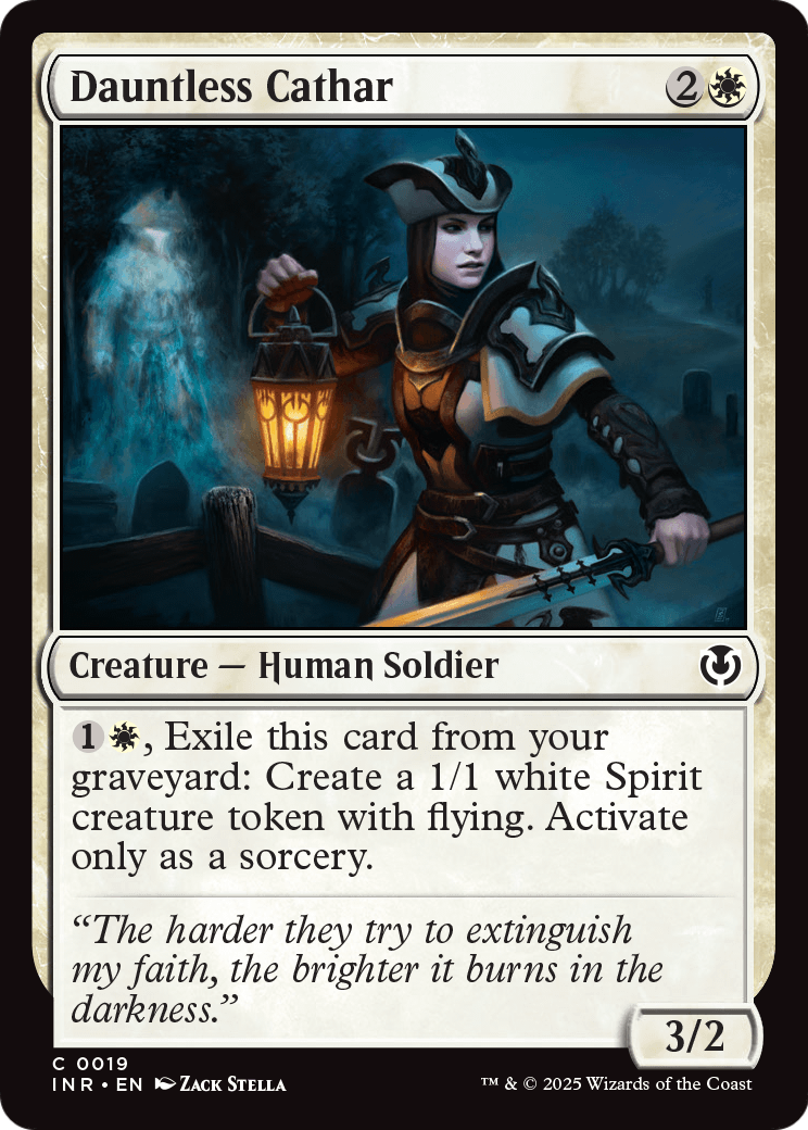 Dauntless Cathar (INR-019) [Innistrad Remastered]