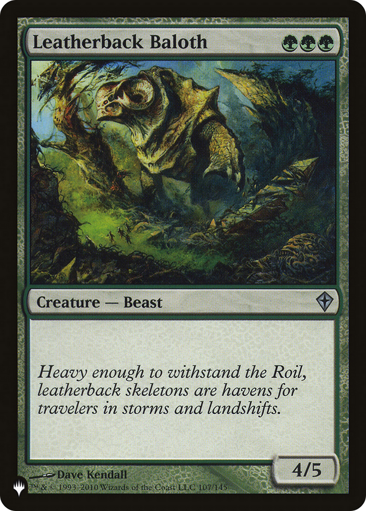 Leatherback Baloth (LIST-107/145) [The List]