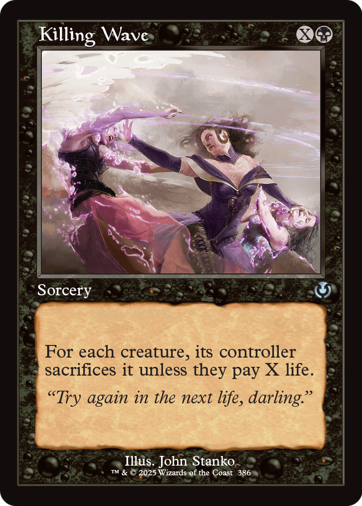 Killing Wave (Retro Frame) (INR-386) [Innistrad Remastered]