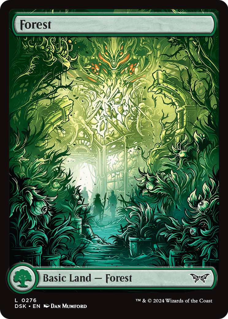 Forest (276) - Full Art (DSK-276) [Duskmourn: House of Horror]