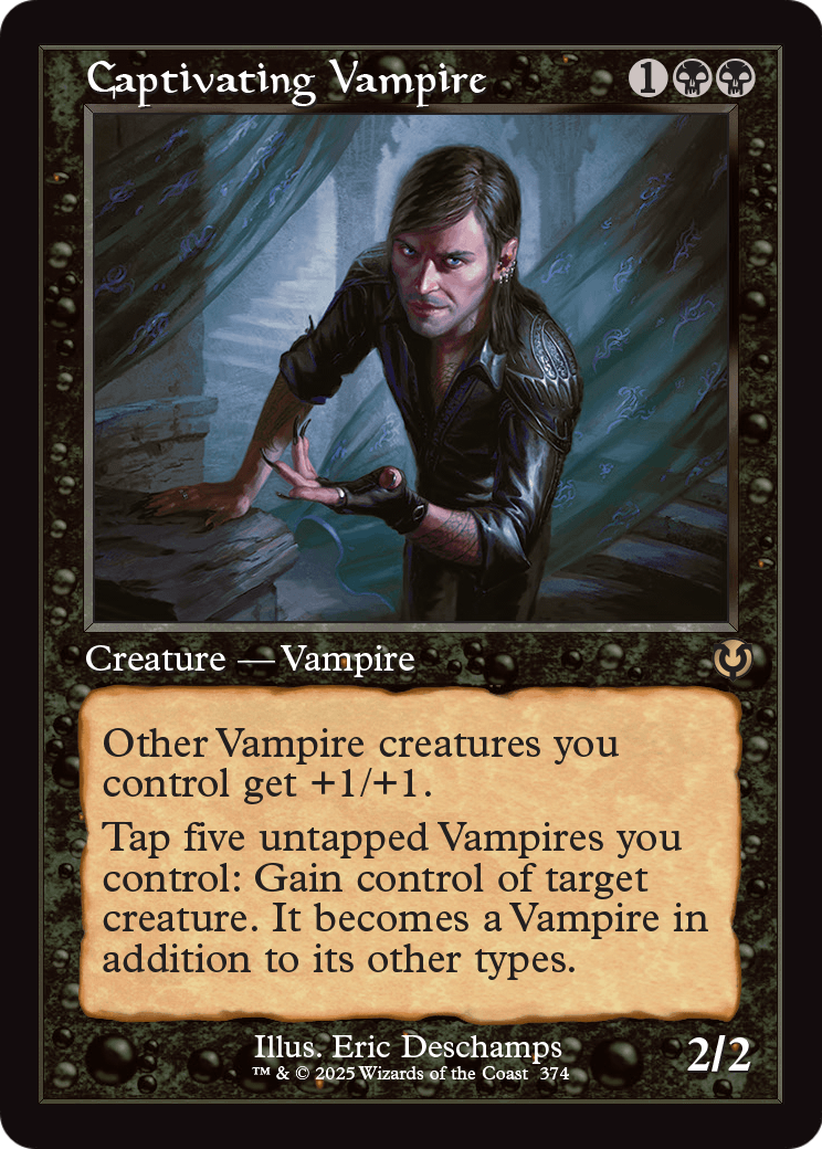 Captivating Vampire (Retro Frame) (INR-374) [Innistrad Remastered] Foil