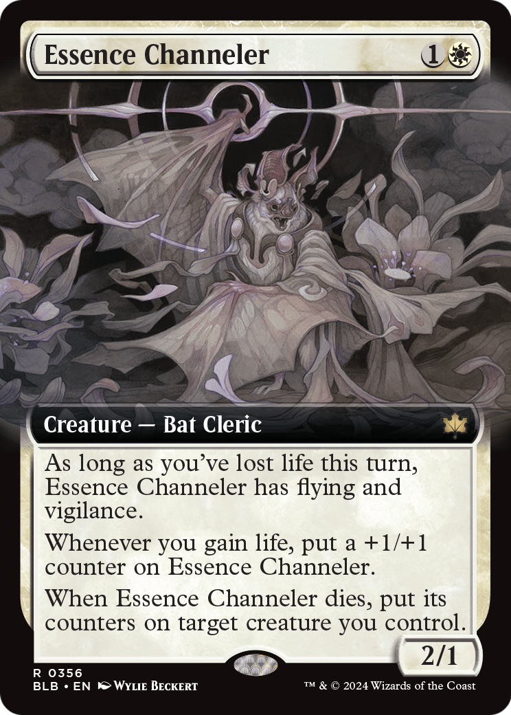 Essence Channeler (Extended Art) (BLB-356) [Bloomburrow] Foil