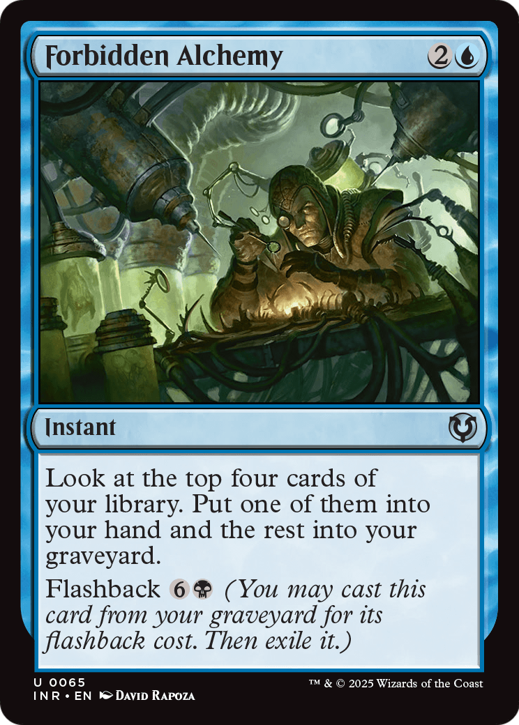 Forbidden Alchemy (INR-065) [Innistrad Remastered]
