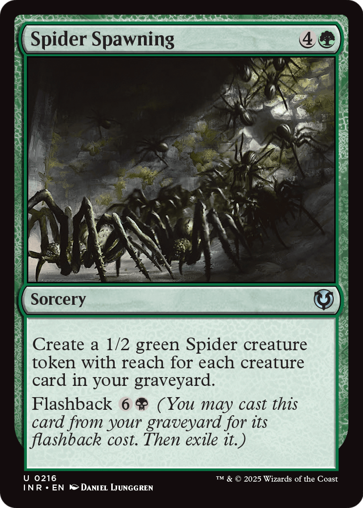 Spider Spawning (INR-216) [Innistrad Remastered]