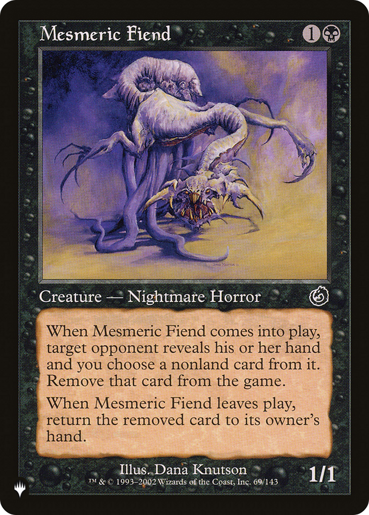 Mesmeric Fiend (LIST-69/143) [The List]