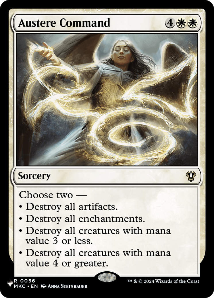Austere Command (MKC) (LIST-0056) [The List]