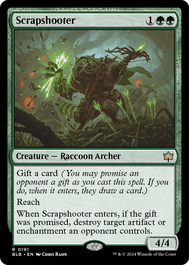 Scrapshooter (BLB-191) [Bloomburrow] Foil
