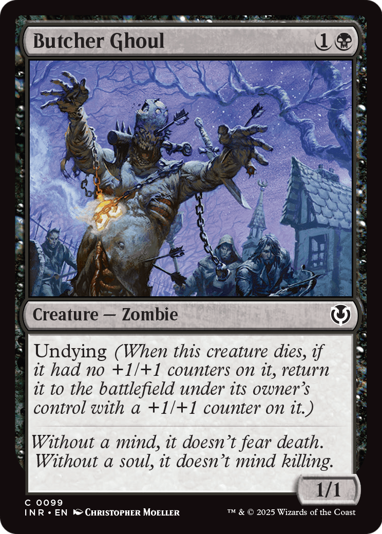 Butcher Ghoul (INR-099) [Innistrad Remastered] Foil