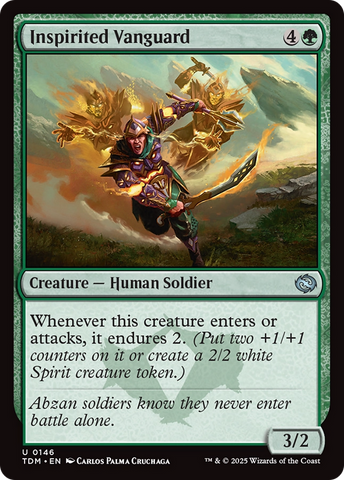 Inspirited Vanguard [Tarkir: Dragonstorm]