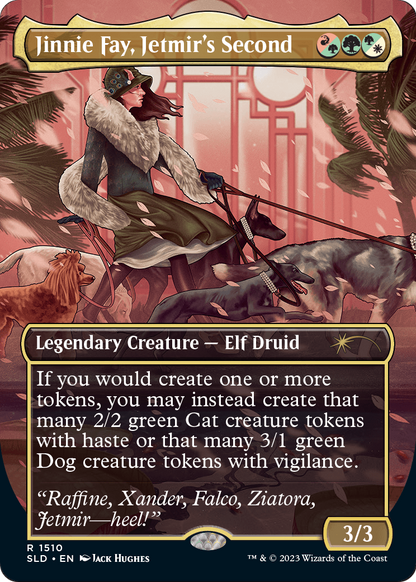 Jinnie Fay, Jetmir's Second (SLD-1510) (Borderless) [Secret Lair Drop] Foil
