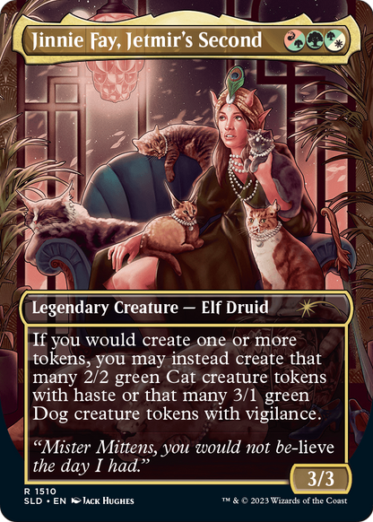 Jinnie Fay, Jetmir's Second (SLD-1510) (Borderless) [Secret Lair Drop] Foil