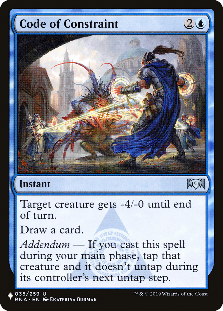 Code of Constraint (LIST-035/259) [The List]