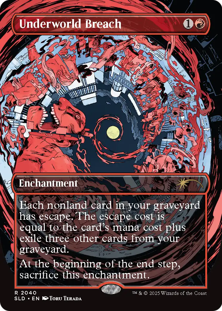 Underworld Breach (SLD-2040) (Rainbow Foil) (Borderless) [Secret Lair Drop] Foil