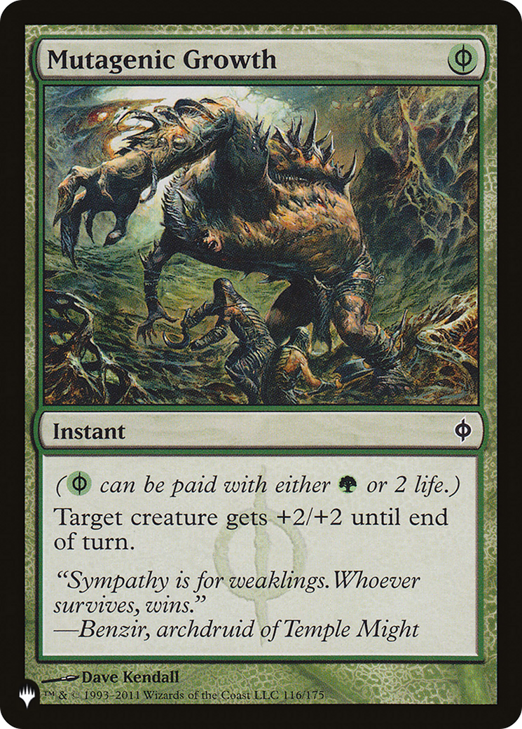 Mutagenic Growth (LIST-116/175) [The List]