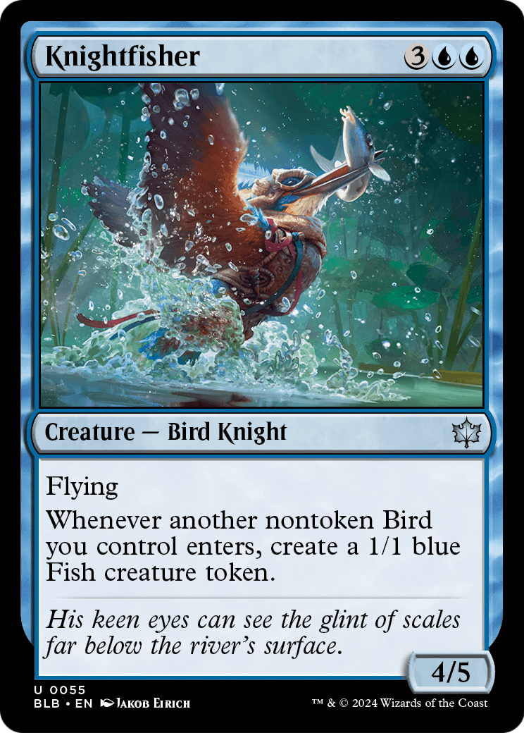 Knightfisher (BLB-055) [Bloomburrow]