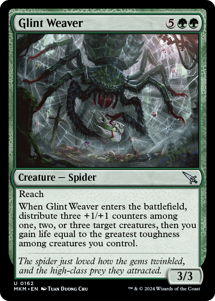 Glint Weaver (MKM-162) [Murders at Karlov Manor]