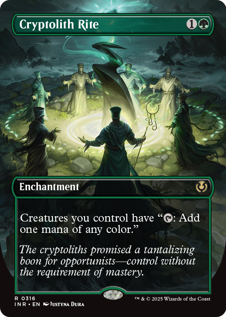 Cryptolith Rite (Borderless) (INR-316) [Innistrad Remastered] Foil