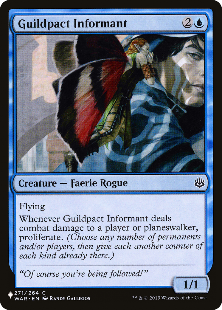 Guildpact Informant (LIST-271/264) [The List]