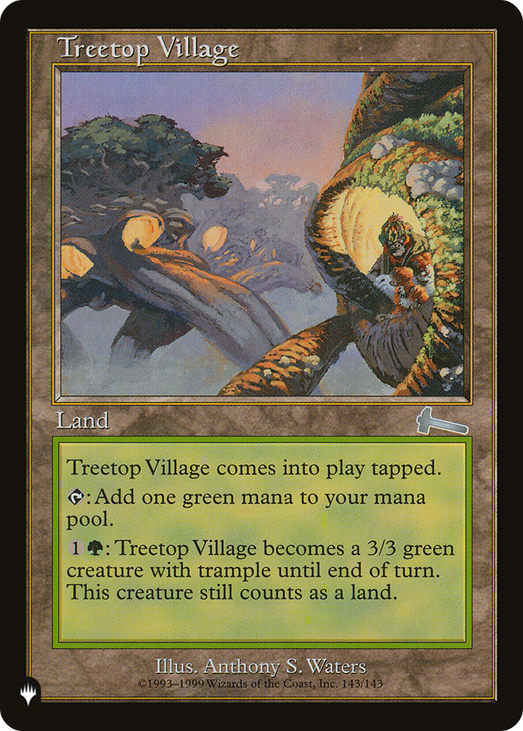 Treetop Village (LIST-143/143) [The List]