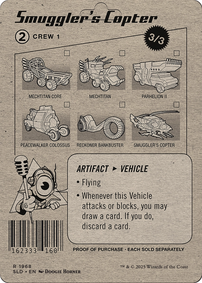 Smuggler's Copter (SLD-1968) (Borderless) [Secret Lair Drop]