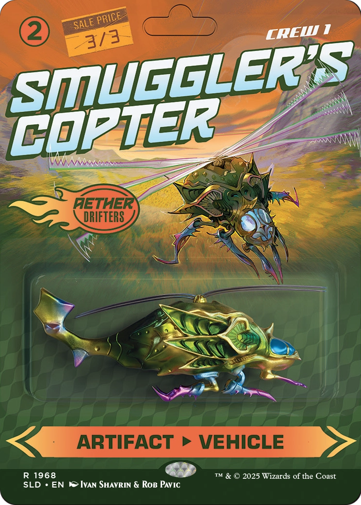 Smuggler's Copter (SLD-1968) (Borderless) [Secret Lair Drop]