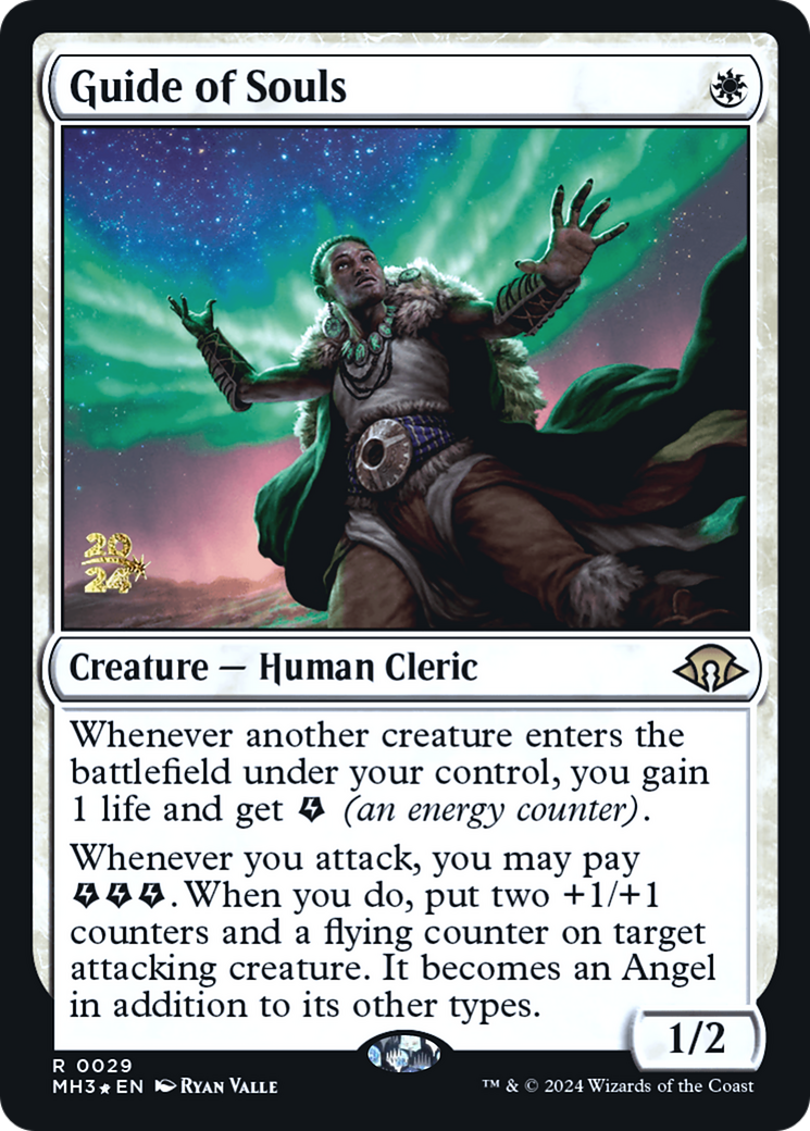 Guide of Souls (PRE-029) [Modern Horizons 3 Promos] Foil