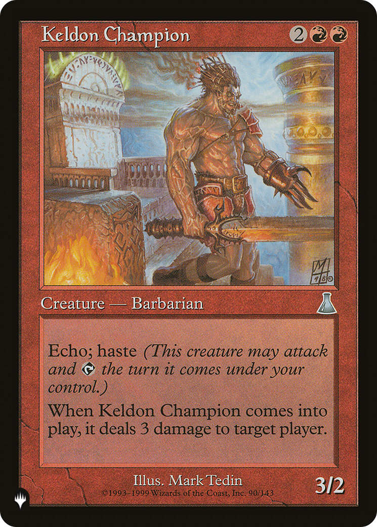 Keldon Champion (LIST-90/143) [The List]