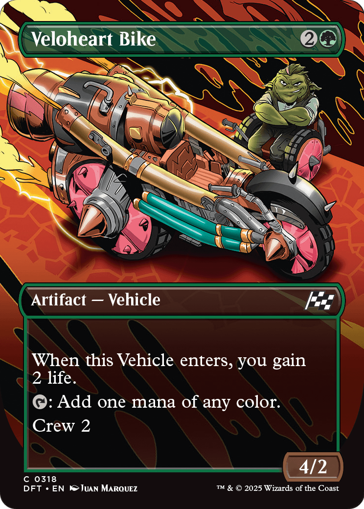 Veloheart Bike (Borderless) (DFT-318) [Aetherdrift]