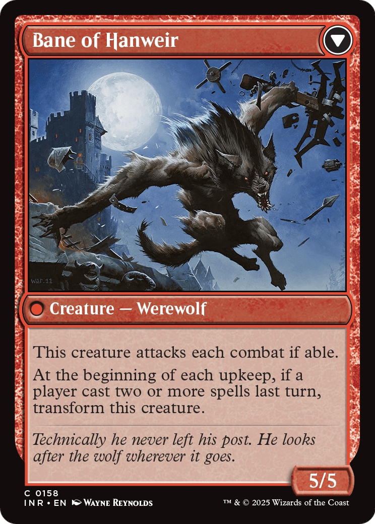 Hanweir Watchkeep (INR-158) [Innistrad Remastered]