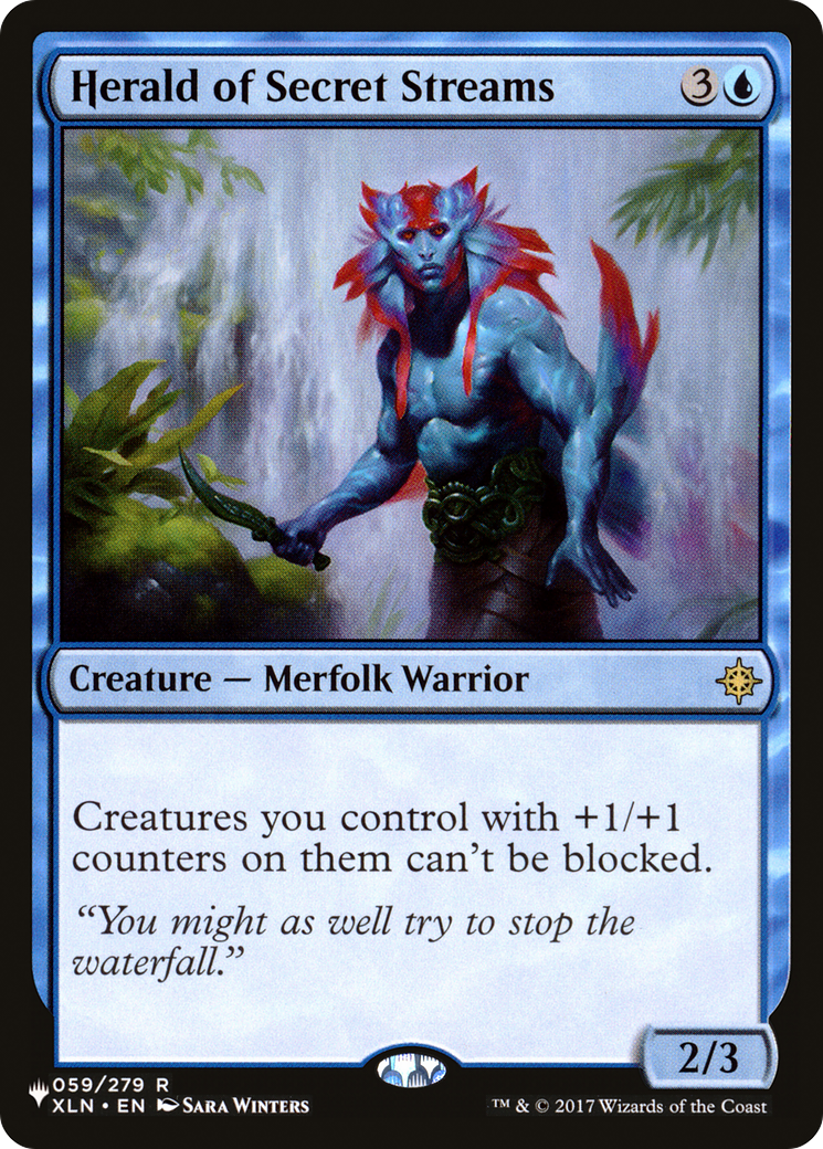 Herald of Secret Streams (LIST-059/279) [The List]