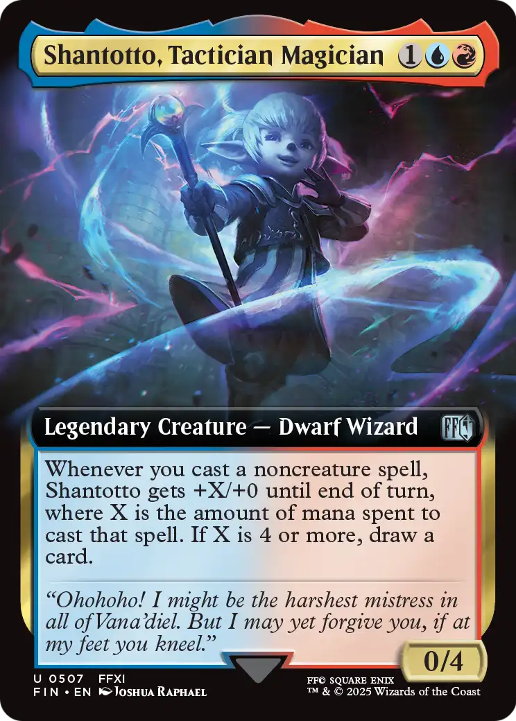 Shantotto, Tactician Magician (Extended Art) (FIN-507) [FINAL FANTASY]