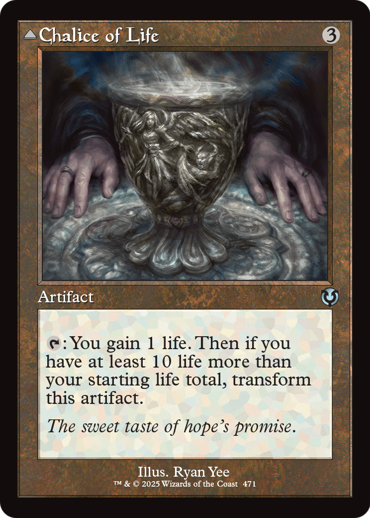 Chalice of Life (Retro Frame) (INR-471) [Innistrad Remastered] Foil