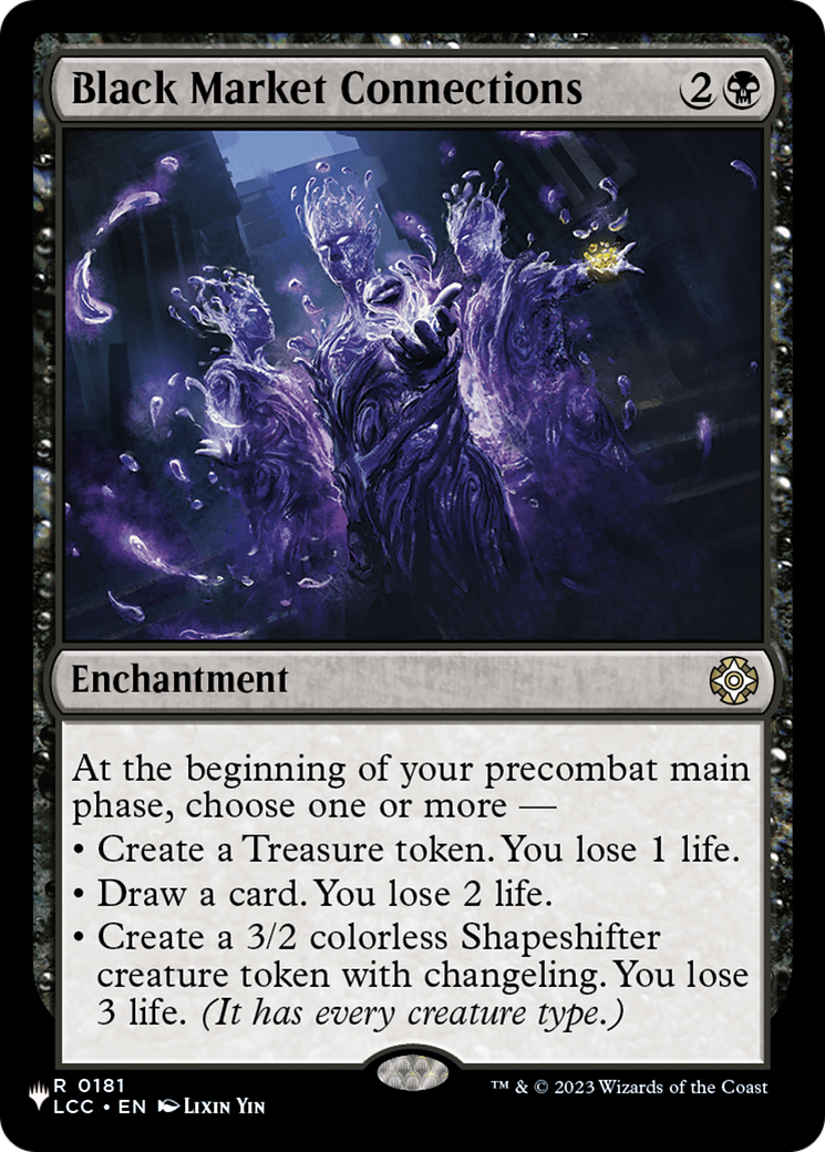 Black Market Connections (LIST-181) [The List]