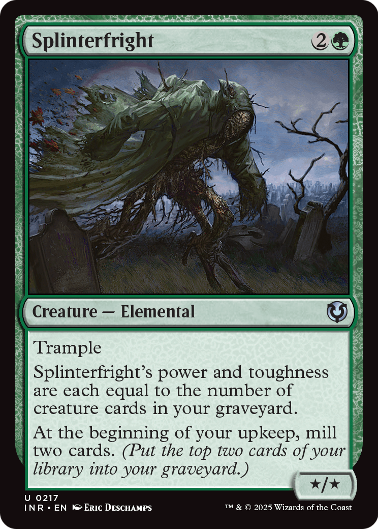 Splinterfright (INR-217) [Innistrad Remastered] Foil