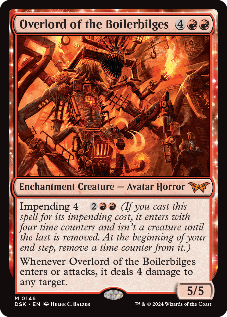 Overlord of the Boilerbilges (DSK-146) [Duskmourn: House of Horror]