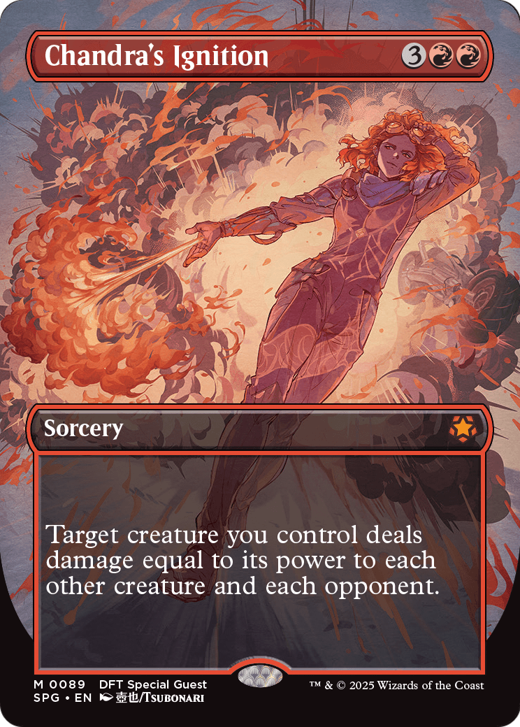 Chandra's Ignition (Borderless) (SPG-089) [Special Guests]