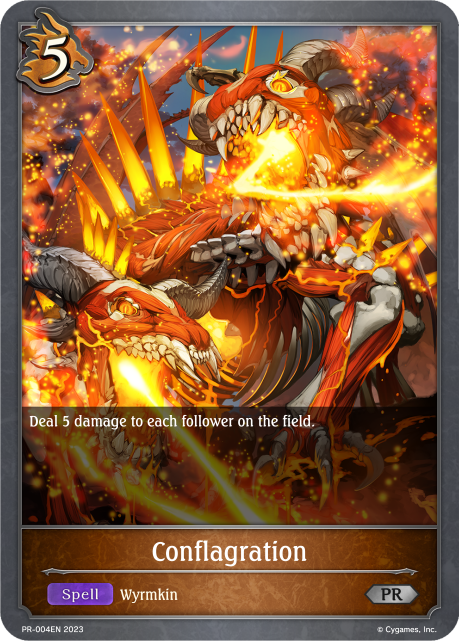 Conflagration (PR-004EN) [Promotional Cards]