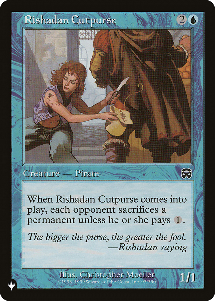 Rishadan Cutpurse (LIST-93/350) [The List]